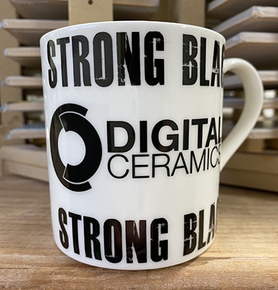 Strong black mug