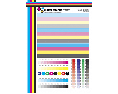 digital ceramics printer health check report