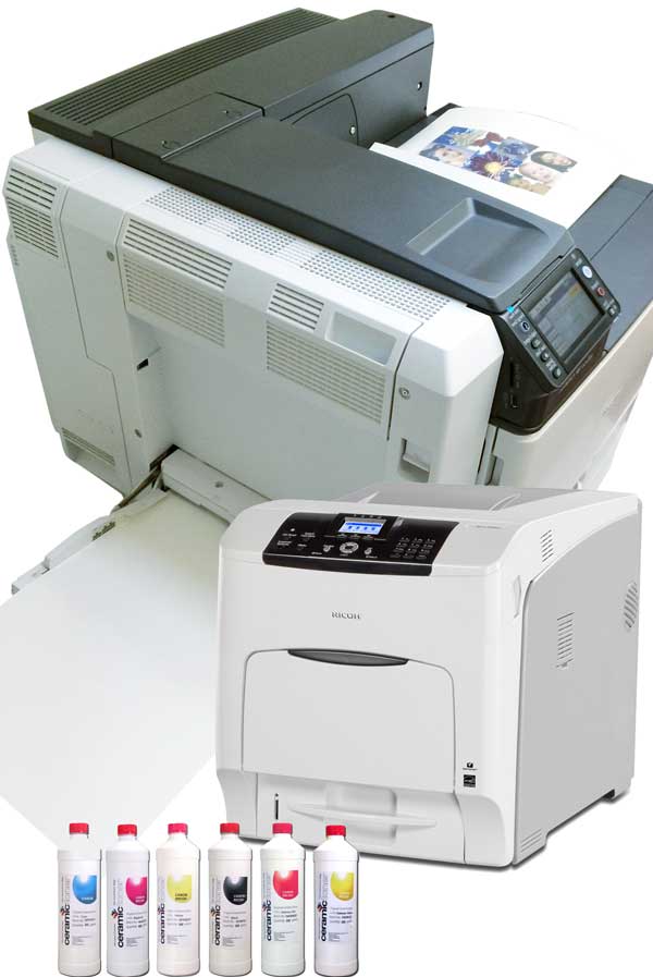 ceramic printer bundle with toner and printer